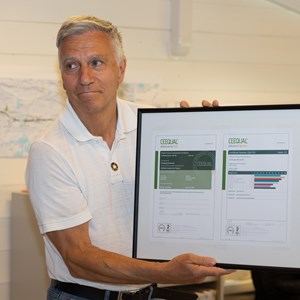 Nye Veier-prosjekt - Norges første helprosjekt Excellent-sertifisert på bærekraft