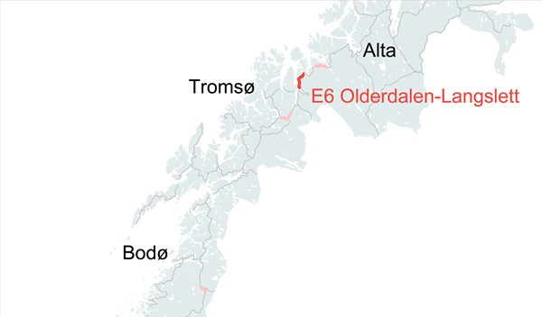 E6 Olderdalen – Langslett