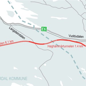 Plan for E6 Kvithammar – Åsen