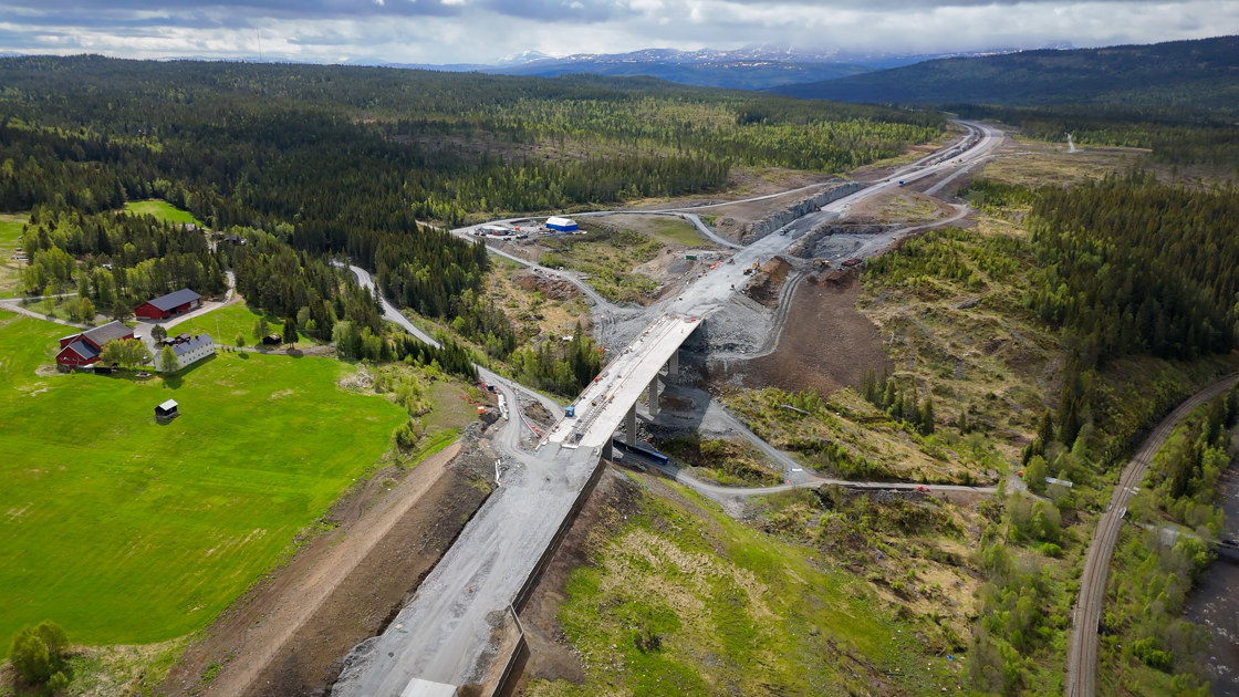 Fra nord mot sør: Vadløkkjbrua