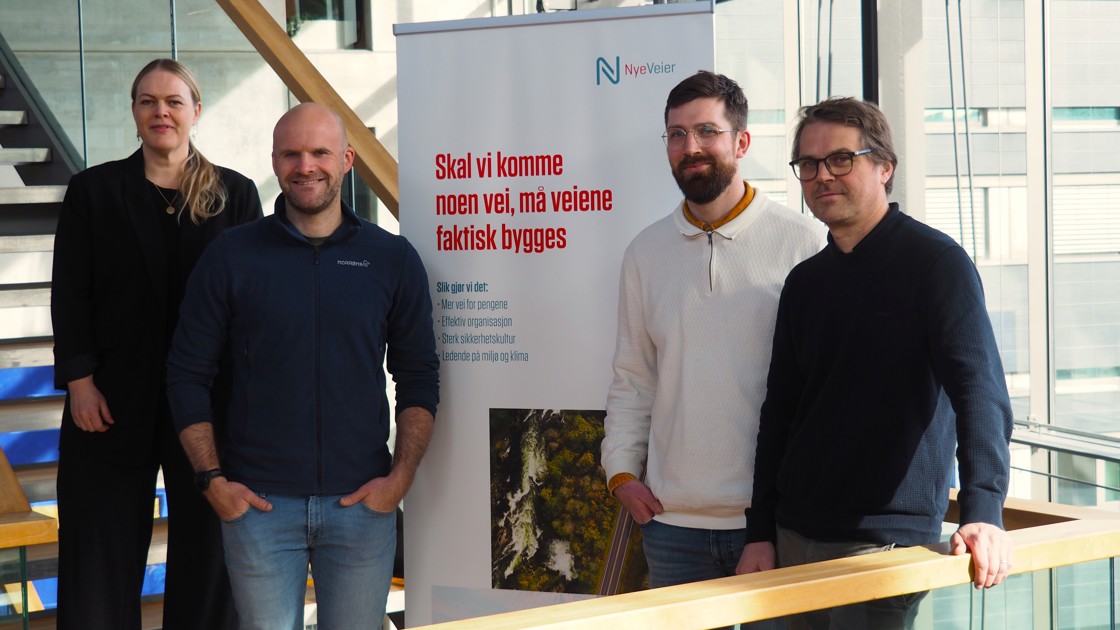 Denne gjengen har bidradd til et banebrytende gjennombrudd innen helhetlig digital informasjonsstyring i prosjekter. Som-bygget-modeller, NVDB-data og annen prosjektinformasjon er blitt organisert og