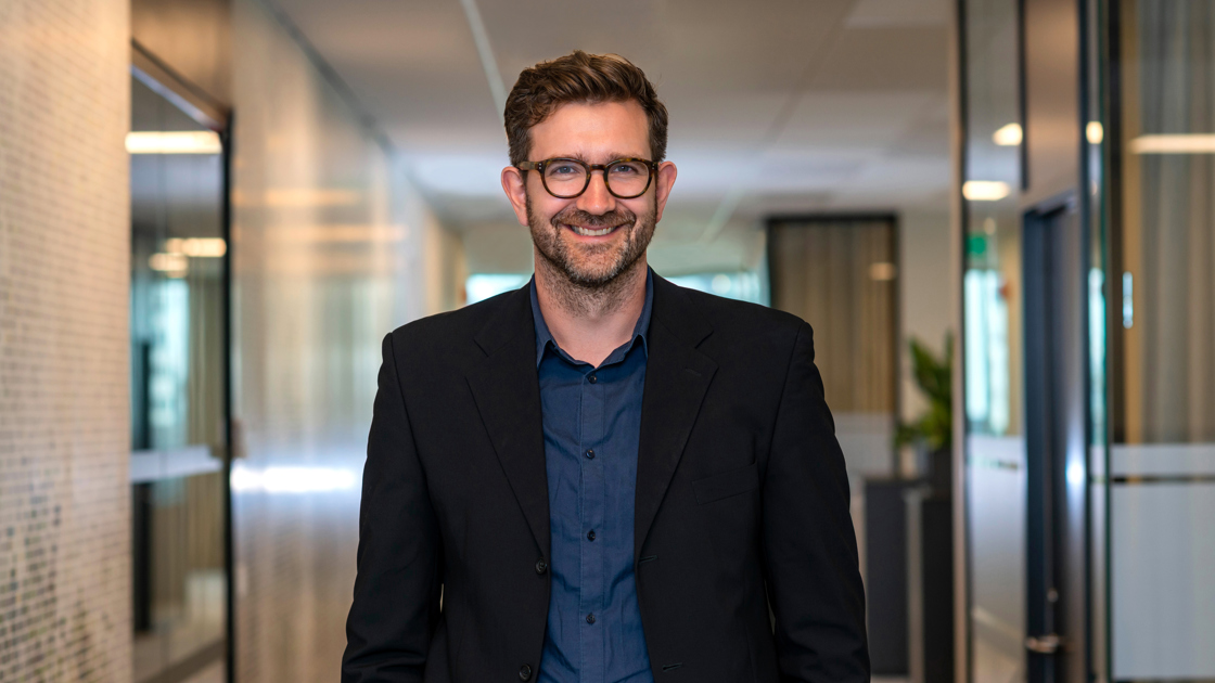 Maarten Lohne van der Eynden, fagansvarlig for bærekraft i Nye Veier.