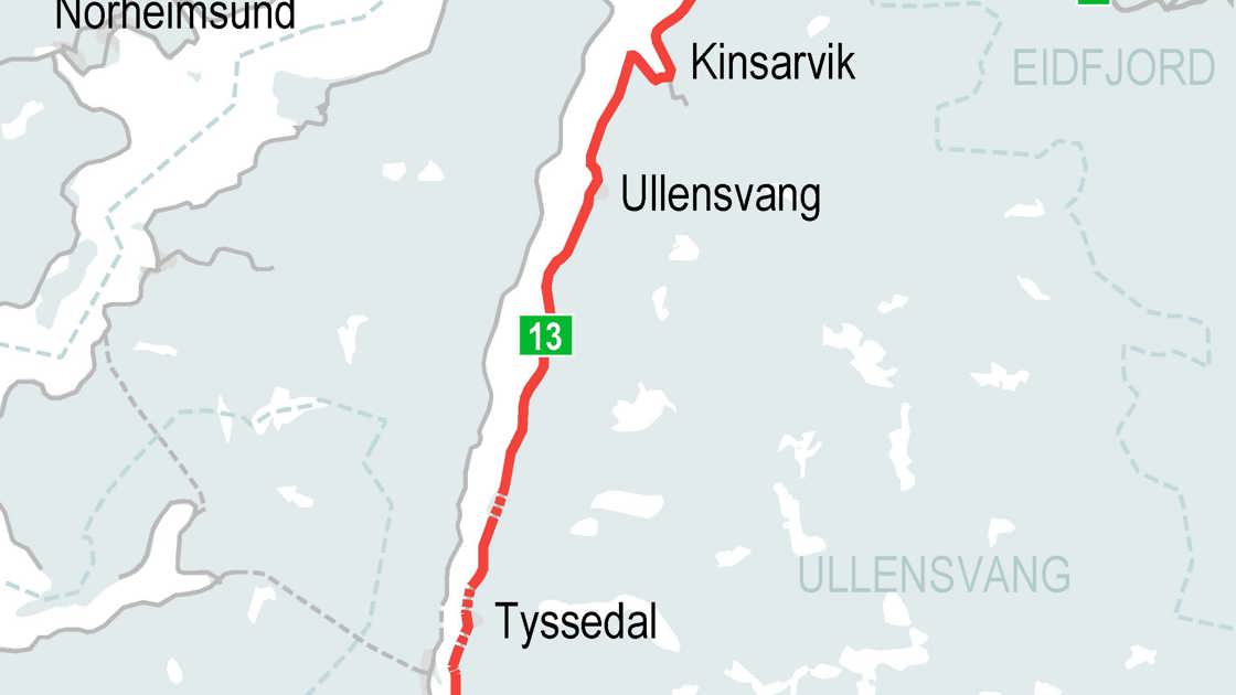 Rv. 13 Skare - Voss