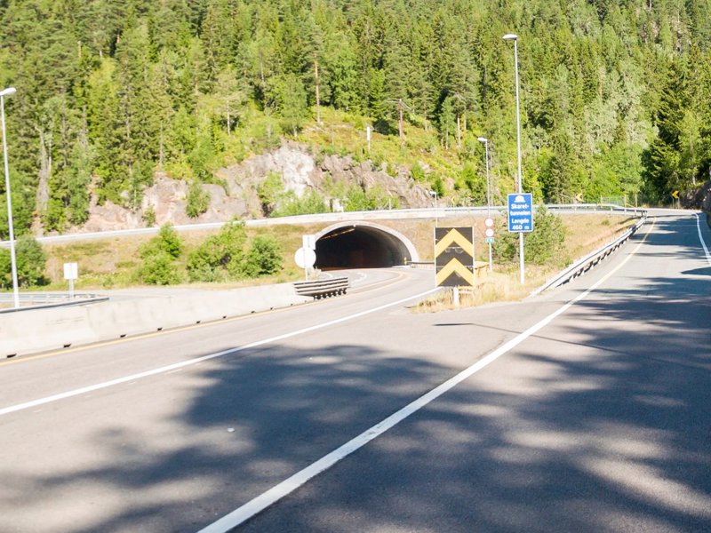 Bilde av eksisterende Skarettunnel