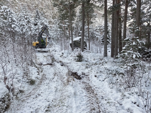 Grunnundersøkelser Hjelvik november 2025